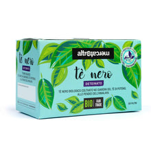 Carica l'immagine nel visualizzatore di Gallery, TÈ NERO DETEINATO IN FILTRI - BIO | COD. 00000307 | 20 filtri - 40 g