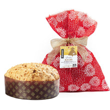 Carica l'immagine nel visualizzatore di Gallery, PANETTONE GLASSATO CON GOCCE DI CIOCCOLATO E UVETTA |COD.00000401 | 750gr