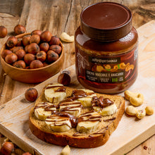 Carica l'immagine nel visualizzatore di Gallery, CREMA CACAO CON NOCCIOLE E ANACARDI | COD.00000975 | 350 g