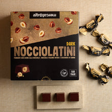 Carica l'immagine nel visualizzatore di Gallery, NOCCIOLATINI DARK - CIOCCOLATINI FONDENTI ALLA NOCCIOLA | COD.00001273 | 250 g