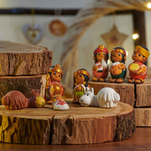 Carica l'immagine nel visualizzatore di Gallery, PRESEPE CHAKANA 8 STATUINE | Cod.00002854 | max h.6,5