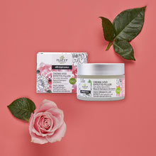 Carica l'immagine nel visualizzatore di Gallery, CREMA VISO - EFFETTO FILLER - ROSA DI DAMASCO E TE' BIANCO | COD. 00003017 | 50 ml