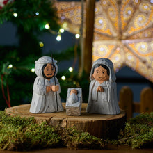 Carica l'immagine nel visualizzatore di Gallery, PRESEPE CANDORE 3 FIGURE| Cod.00004730 | fig. 6,4 x 4 x h.10,3 cm
