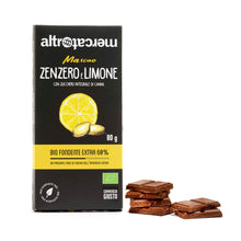 Carica l'immagine nel visualizzatore di Gallery, CIOCCOLATO MASCAO FONDENTE ALLO ZENZERO E LIMONE | COD.00005407 | 80g