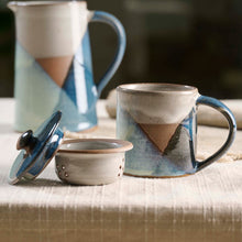 Carica l'immagine nel visualizzatore di Gallery, TISANIERA VOIELE BLU | COD.00006927 | dia 7 cm coperchio / 8,5 x h.9 cm