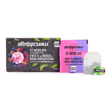 Carica l'immagine nel visualizzatore di Gallery, TE' NERO DARJEELING CON FRUTTI DI BOSCO E ROSA DAMASCENA | COD.00007121 | 16 FILTRI (Copia)