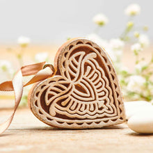 Carica l'immagine nel visualizzatore di Gallery, CUORE APPENDIBILE BLOCKPRINT | Cod.40003116 | cm 5x5x1,7
