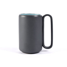 Carica l'immagine nel visualizzatore di Gallery, MUG GRANDE MODERN CHARCOAL AZZURRO | COD. 40003666 | dia 7,8 (tot 11 ) x h 13 cm