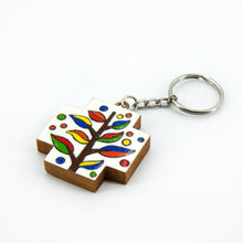 Carica l'immagine nel visualizzatore di Gallery, PORTACHIAVI CROCE ALBERO DELLA VITA | COD.HUBAQES0061203 | 4×4