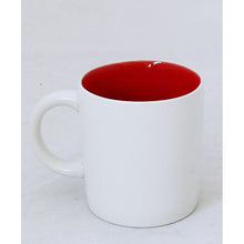 Carica l'immagine nel visualizzatore di Gallery, TAZZA MUG BIANCA ITERNO COLORATO | COD.HUBAQPP0010601/602/603 | 8X9 cm