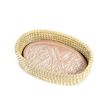 Carica l'immagine nel visualizzatore di Gallery, CESTO SCALDAPANE SPIGHE HOGLA E TERRACOTTA | COD.HUBM300007784 | 28 x 18 cm