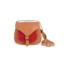 Carica l'immagine nel visualizzatore di Gallery, BORSA FARAH BROWN/RED | Cod.FOR911527600 | TRE MISURE