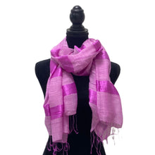 Carica l'immagine nel visualizzatore di Gallery, STOLA KIM SETA E COTONE VARI COLORI | Cod.FORCLK26100 | 80 cm x 160