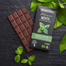 Carica l'immagine nel visualizzatore di Gallery, CIOCCOLATO MASCAO FONDENTE EXTRA ALLA MENTA | COD.00000456 | 100 g