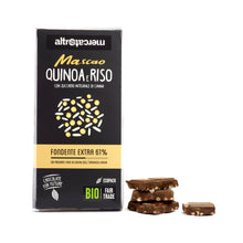 Carica l'immagine nel visualizzatore di Gallery, CIOCCOLATO MASCAO FONDENTE EXTRA CON QUINOA E RISO | COD.00000457 | 100 g