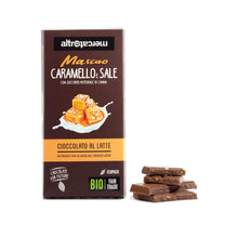 Carica l'immagine nel visualizzatore di Gallery, CIOCCOLATO MASCAO AL LATTE CON CARAMELLO E SALE | COD.00005406 | 80g