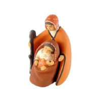 PRESEPE TERRACOTTA 2 FIGURE | Cod.LIB0725705 | 12x10 h22