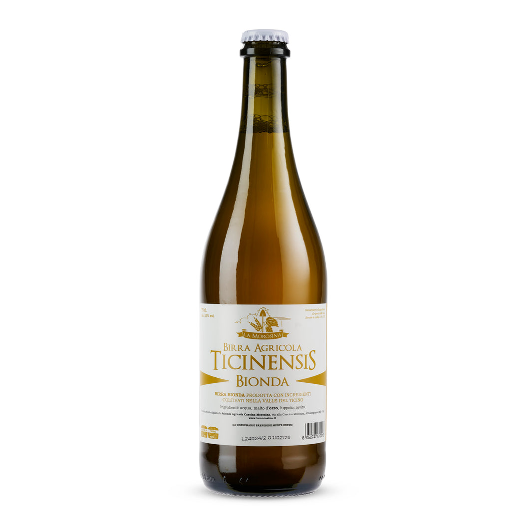 BIRRA AGRICOLA BIONDA TICINENSIS | COD.00000838 | 750ml