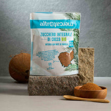 Carica l&#39;immagine nel visualizzatore di Gallery, ZUCCHERO INTEGRALE DI COCCO FIOR DI COCCO - BIO | COD. 00001196| 250 g
