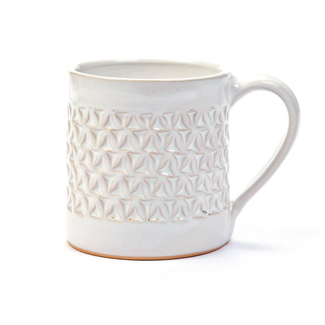 MUG MEDIA DIAMANTI BIANCA | COD. 00003753| 8cm Top Dia x 8.5cm Ht