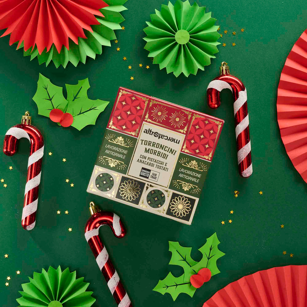 TORRONCINI MORBIDI PISTACCHI E ANACARDI | Cod. 00005082 | 120 g