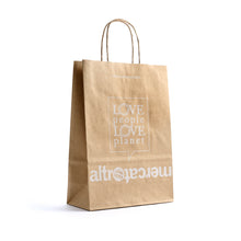 Carica l'immagine nel visualizzatore di Gallery, SHOPPER LOVE PEOPLE LO PLANET - CARTA RECICLATA  | COD.00005413 | 28 X 12 X 36 cm
