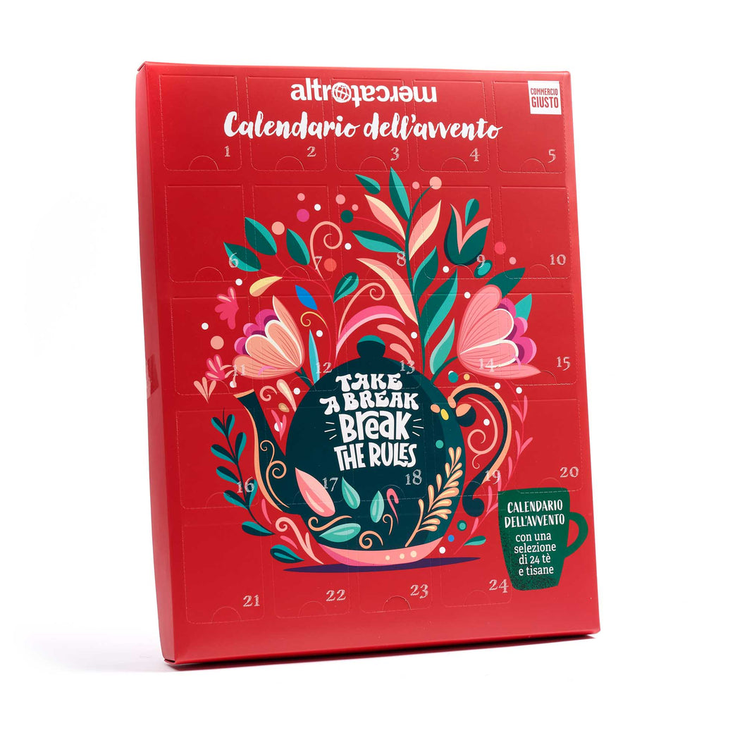 CALEDARIO DELL'AVVENTO INFUSI, TE' E TISANE| COD.00006718 | 24 BUSTINE