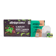 Carica l&#39;immagine nel visualizzatore di Gallery, TE&#39; NERO DARJEELING CON MENTA E LIQUIRIZIA  | COD.00007119| 16 FILTRI
