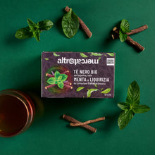 Carica l&#39;immagine nel visualizzatore di Gallery, TE&#39; NERO DARJEELING CON MENTA E LIQUIRIZIA  | COD.00007119| 16 FILTRI
