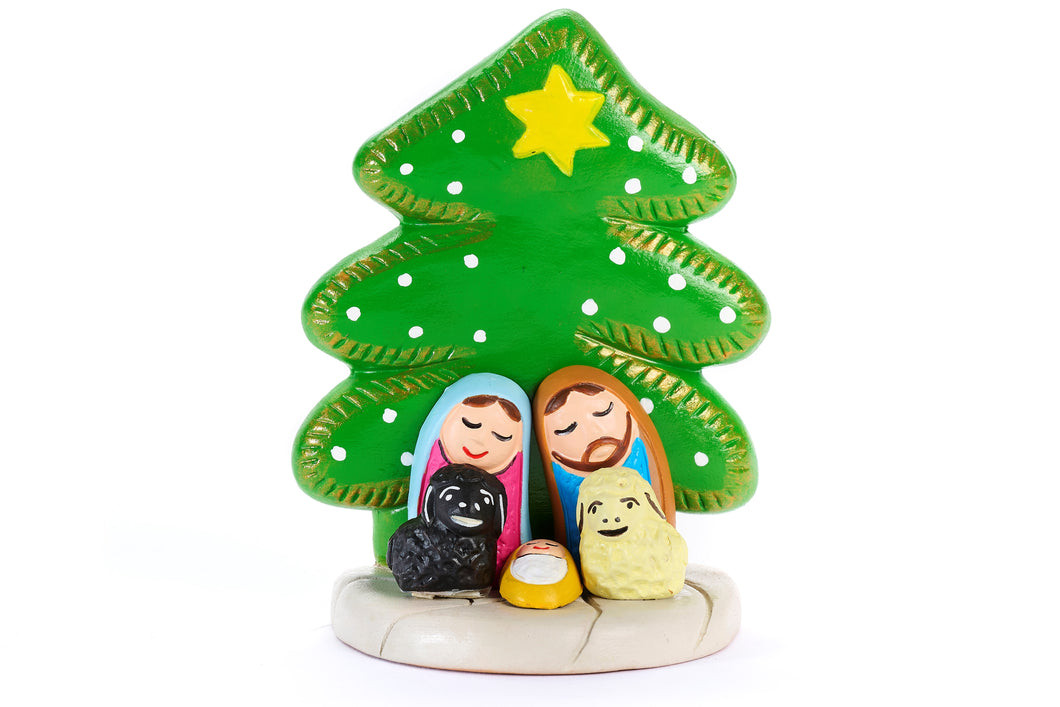 PRESEPE ALBERO SOFT| Cod.00007378 | 4x7,5x9,5 cm