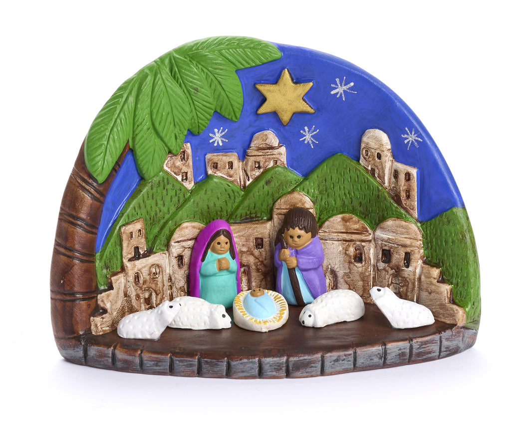 PRESEPE GERUSALEMME | Cod.00007386 | 6x14x10,50 cm