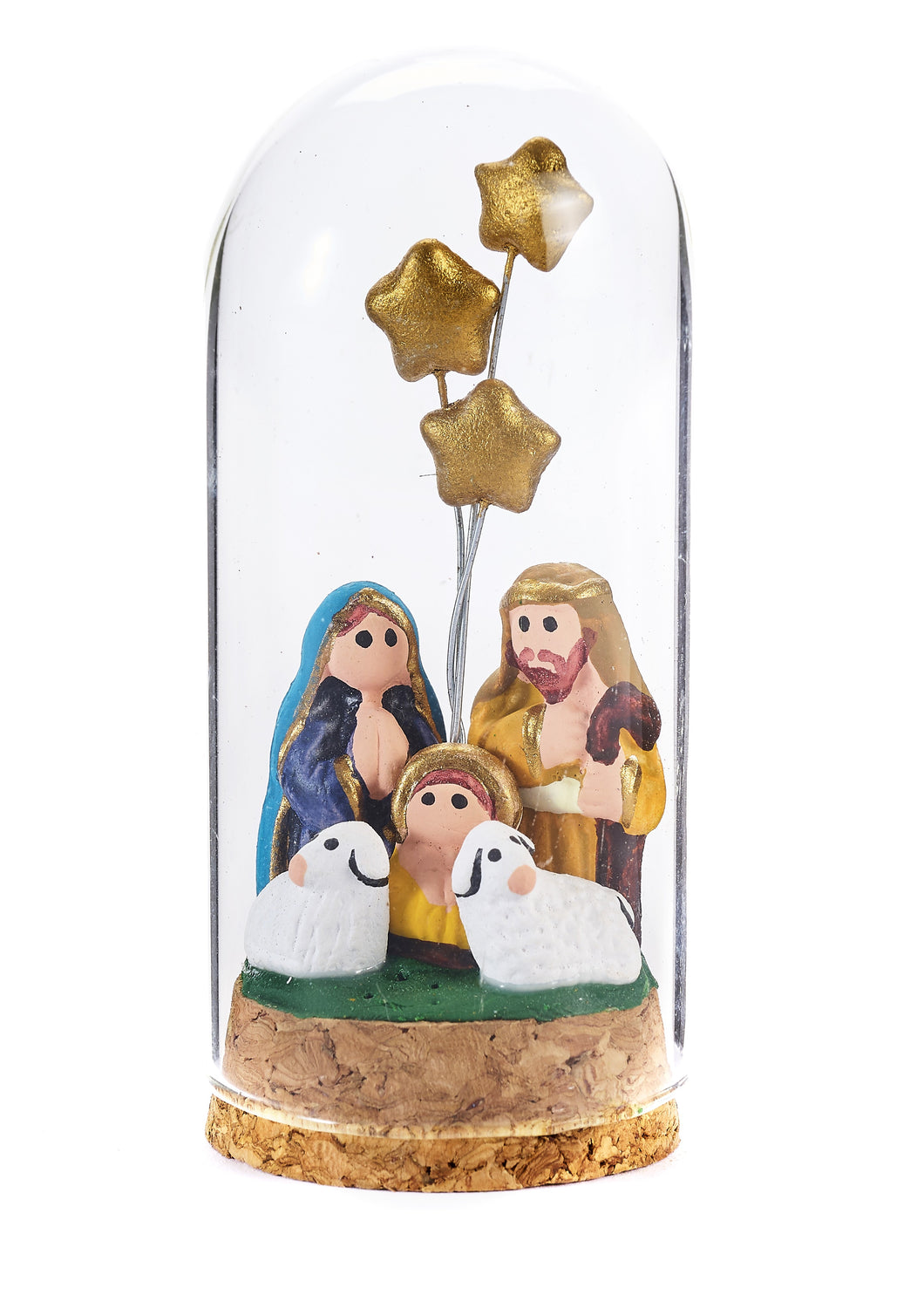 PRESEPE MEDIO NELLA BOTTIGLIETTA | Cod.00007397 | 4xh9 cm