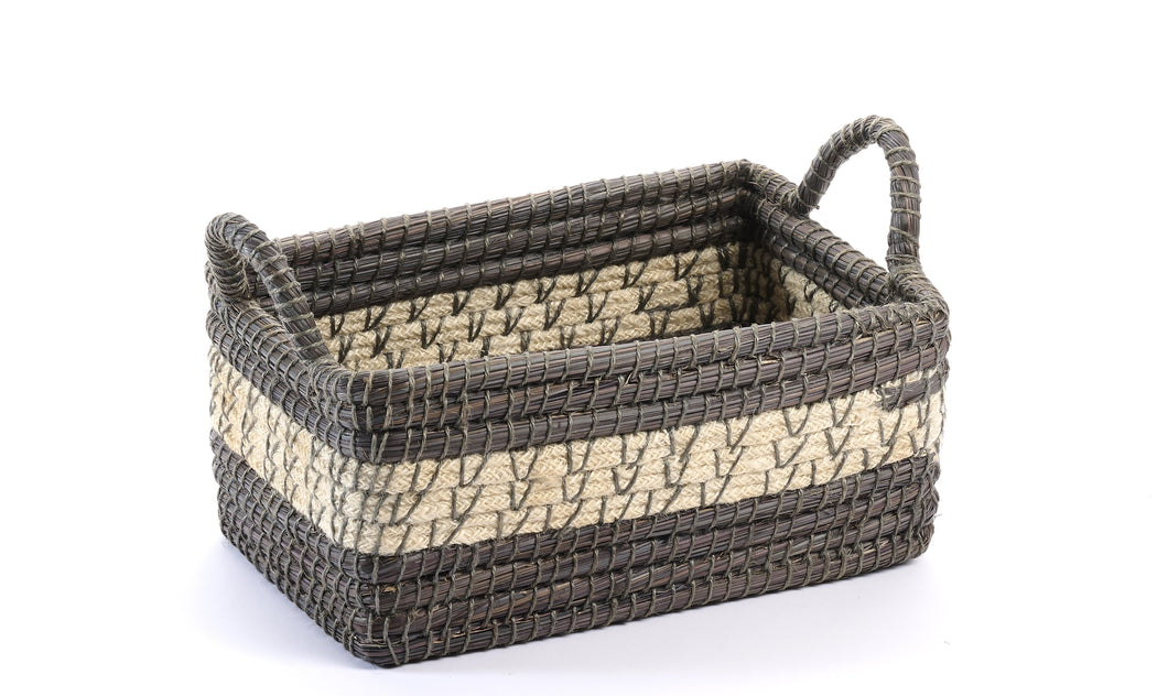 CESTO LICHERS MEDIO RETTANGOLARE, KAISA/JUTA| COD.00007433 |