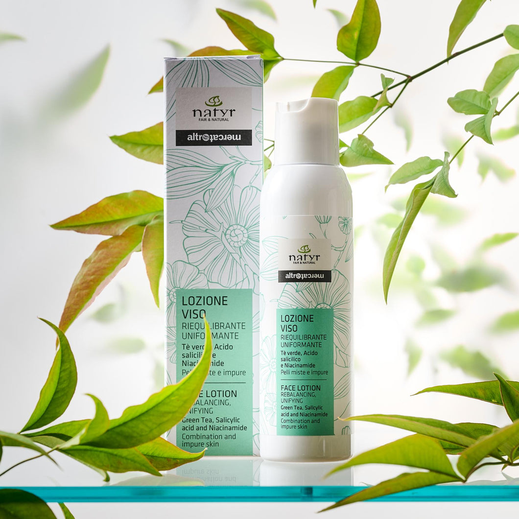 LOZIONE TONICA VISO UNIFORMANTE – TE' VERDE | COD.00007467 | 150 ml