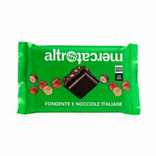 Carica l&#39;immagine nel visualizzatore di Gallery, TAVOLETTA FONDENTE E GRANELLA DI NOCCIOLE | COD.00007688 | 85g
