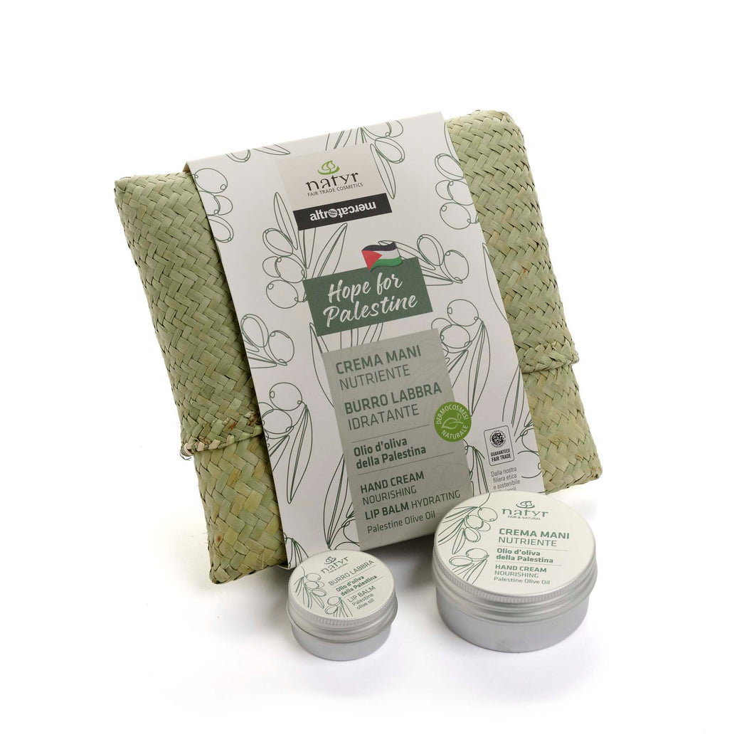 COFANETTO PALESTINA -MANI LABBRA | COD.00008031 |  50 ml 10gr