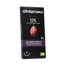 Carica l'immagine nel visualizzatore di Gallery, CIOCCOLATO MASCAO FONDENTE EXTRA 92%  | COD.00008591 | 80g
