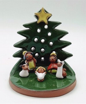 PRESEPE ARBOL | Cod.HUBEQ0440605 |  DIAM CM 9  H 8,5