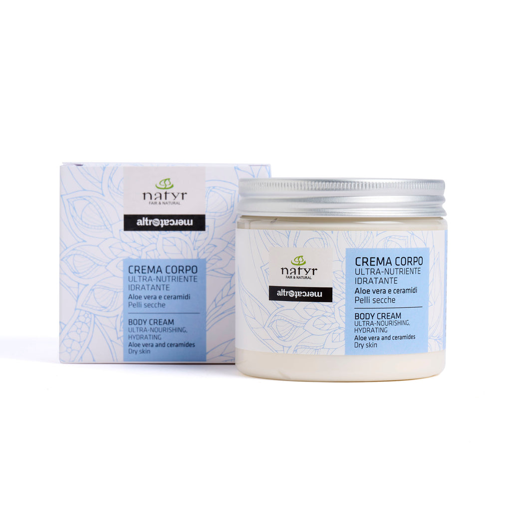CREMA CORPO - ULTRA NUTRIENTE - PER PELLI SECCHE - ALOE VERA BIO | COD.10030249 | 200 ml