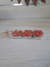 Carica l&#39;immagine nel visualizzatore di Gallery, SET 3 CANDELINE ROSE ROSSE  | COD.ALTTL20532 |
