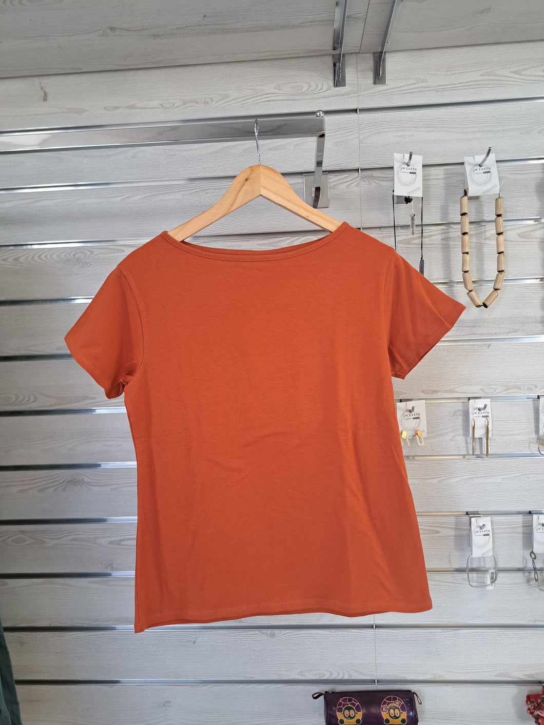 TEES TEA IN JERSEY STRETCH ARANCIO | COD. HUBAQOEIN4011931 | L - XL