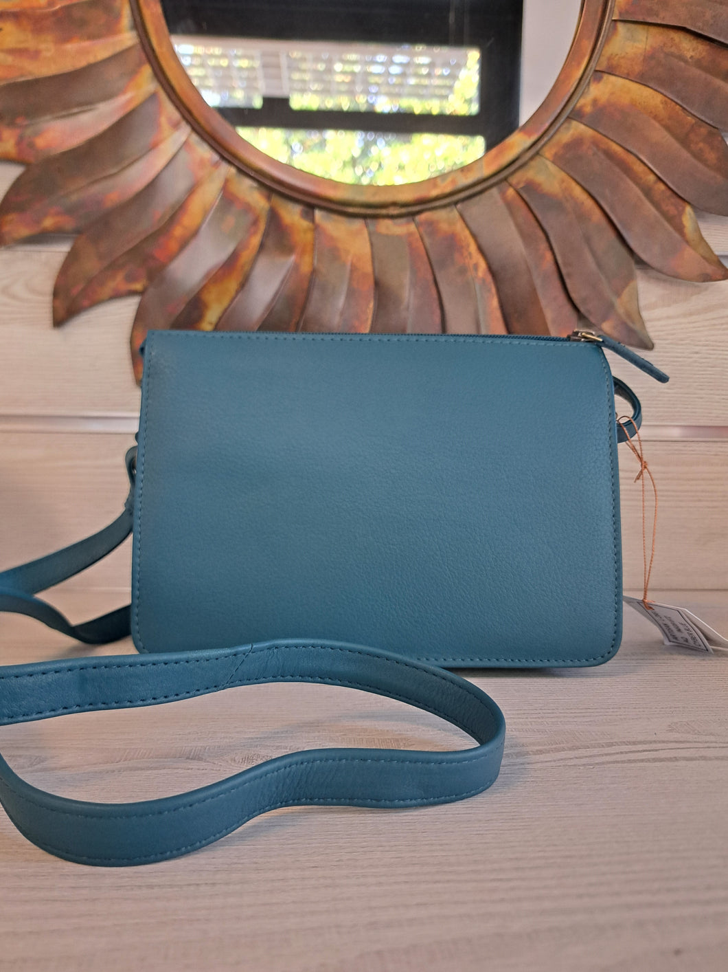 BORSA TRACOLLA MINI PURI PAVONE | COD.HUBAQIN6081872 | 21x15x10 cm