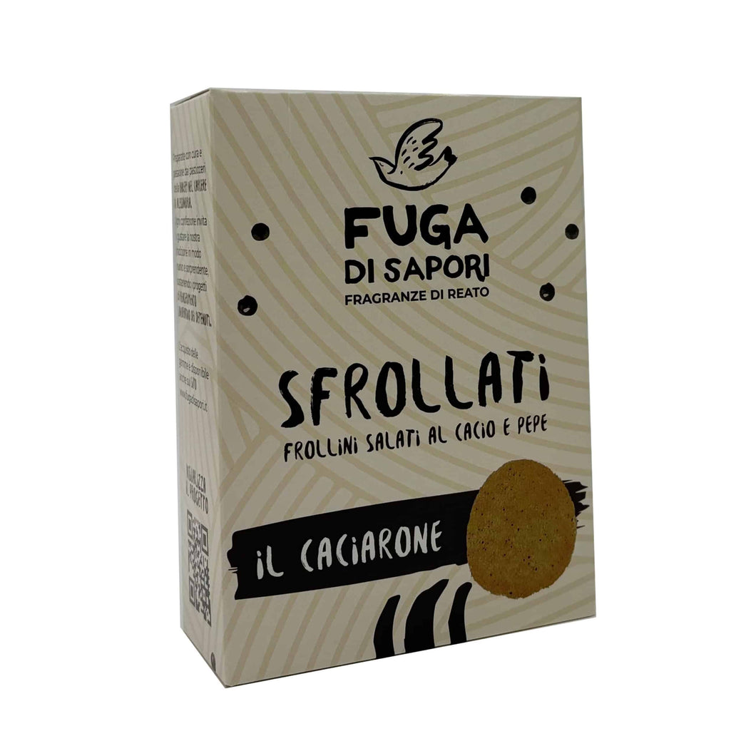 IL CACIARONE - FROLLINI SALATI ALCACIO E PEPE | COD.IDEP05 | 200G