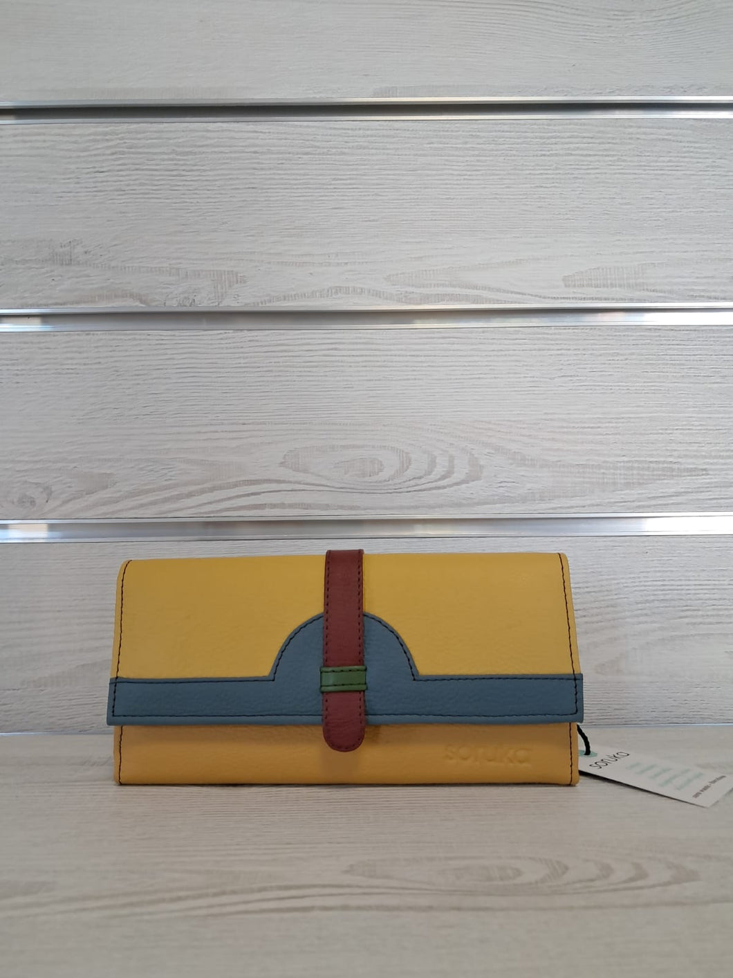 PORTAFOGLIO HALF MOON LISCIO | COD.HUBAQIN0071891 | 10x20 cm