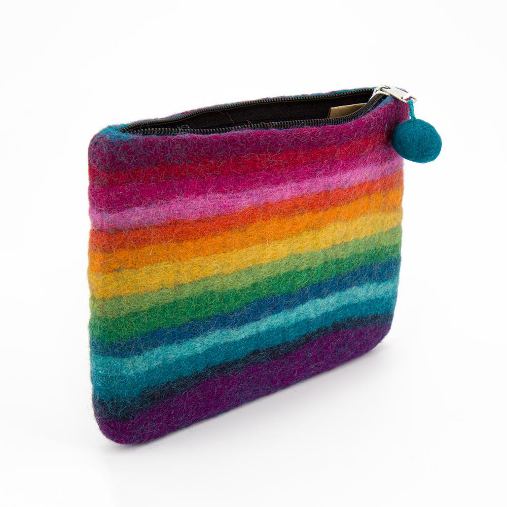 ASTUCCIO PORTAPENNE ARCOBALENO | COD.HUBEAQNP1021815 | 23x17 cm
