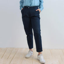 Carica l&#39;immagine nel visualizzatore di Gallery, PANTALONE AMBRETTA BLU ATLATICO | COD.HUBOEIN5021984 | S

