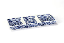 Carica l&#39;immagine nel visualizzatore di Gallery, VASSOIO PORTASALSE PEONIA BLU | COD.40003326 | 18,5x7xH2
