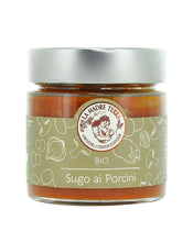 Carica l&#39;immagine nel visualizzatore di Gallery, SUGO AI FUNGHI PORCINI - BIO - LA MADRE TERRA | COD. LA888888 | 190 g
