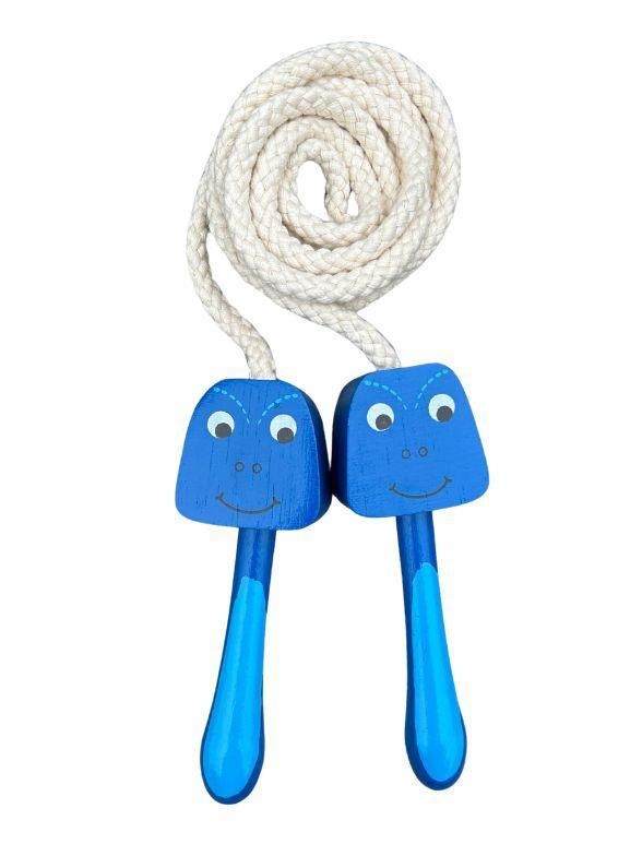 CORDA PER SALTARE DINO BLU  | COD.FORAGG25L0017 |  lungo 14cm