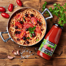 Carica l&#39;immagine nel visualizzatore di Gallery, SALSA PRONTA DI DATTEINO 100% - TOMATO REVOLUTION - BIO | COD. 00003802 | 410g
